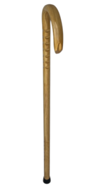 Style/HICKORY Round 1''/Gladiator Horn/Natural/MR 003/Walking Cane
