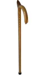 Style/HICKORY Round 1''/Gladiator Horn/Natural/MR 004/Walking Cane