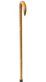 Protection/Hickory Round 1''/ King Horn/ Natural/MR 007/ Walking Cane