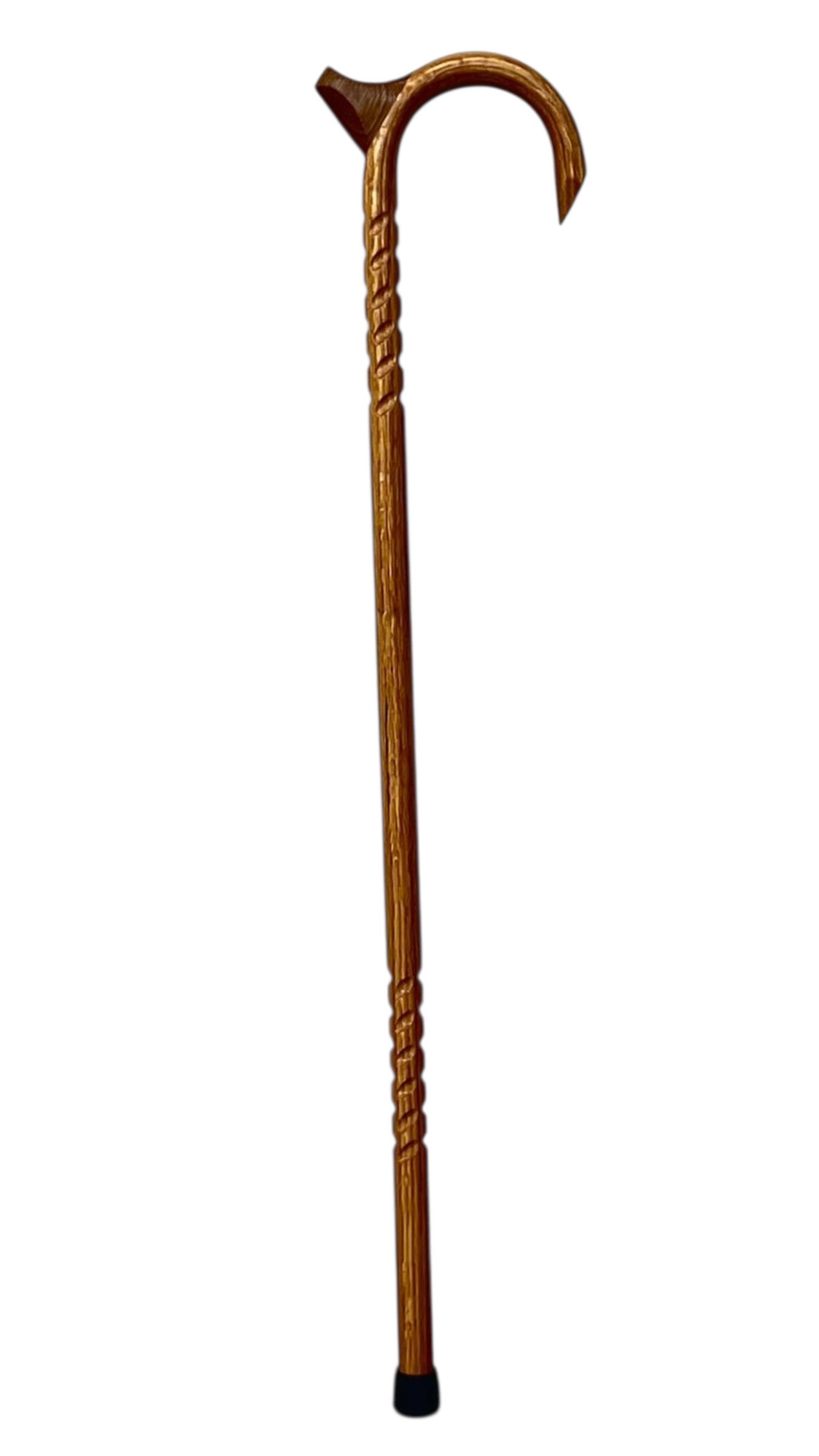 MR 06 00 side retangular Jon H - OAK Round 1''/ Claws Palm Rest / Gladiator Horn/ Natural/ 37.5'' - Image 1