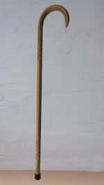 Protection/Hickory Round 1''/ King Horn/ Natural/MR 007/ Walking Cane