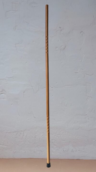 Hickory Bo Staff 52 inch round 1 inch natural color for martial arts training