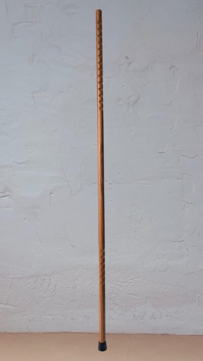 OAK Bo Staff 52 inch round 1 inch natural color for martial arts training