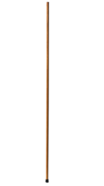 BO Staff 72"/Hickory Round 1''/Natural/STA BO 001/Walking Staff