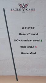 JO Staff 52"/STA JO 004/Hickory Round 1''/Green/Walking Staff