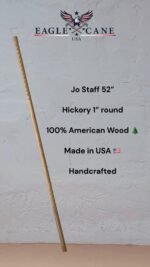 JO Staff 52"/STA JO 001/Hickory Round 1''/Natural /Walking Staff