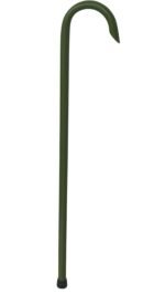 Kombat Cane/ OAK Round 1''/ Green/ MKF 004/ Walking Cane