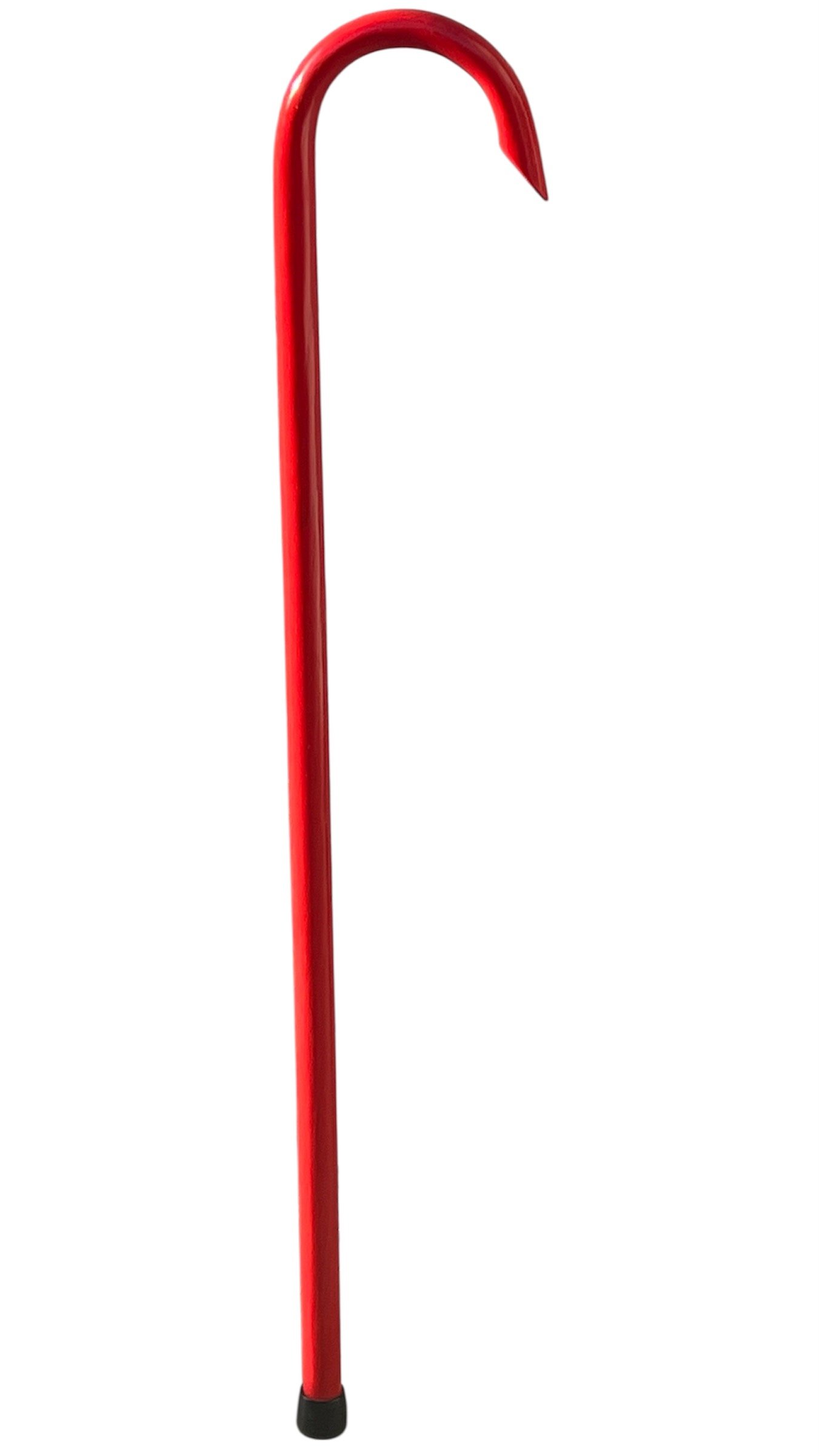 Kombat 1” Red Kombat Hickory Round 7/8"/Red/ MKS 003/ Walking Cane - Image 1