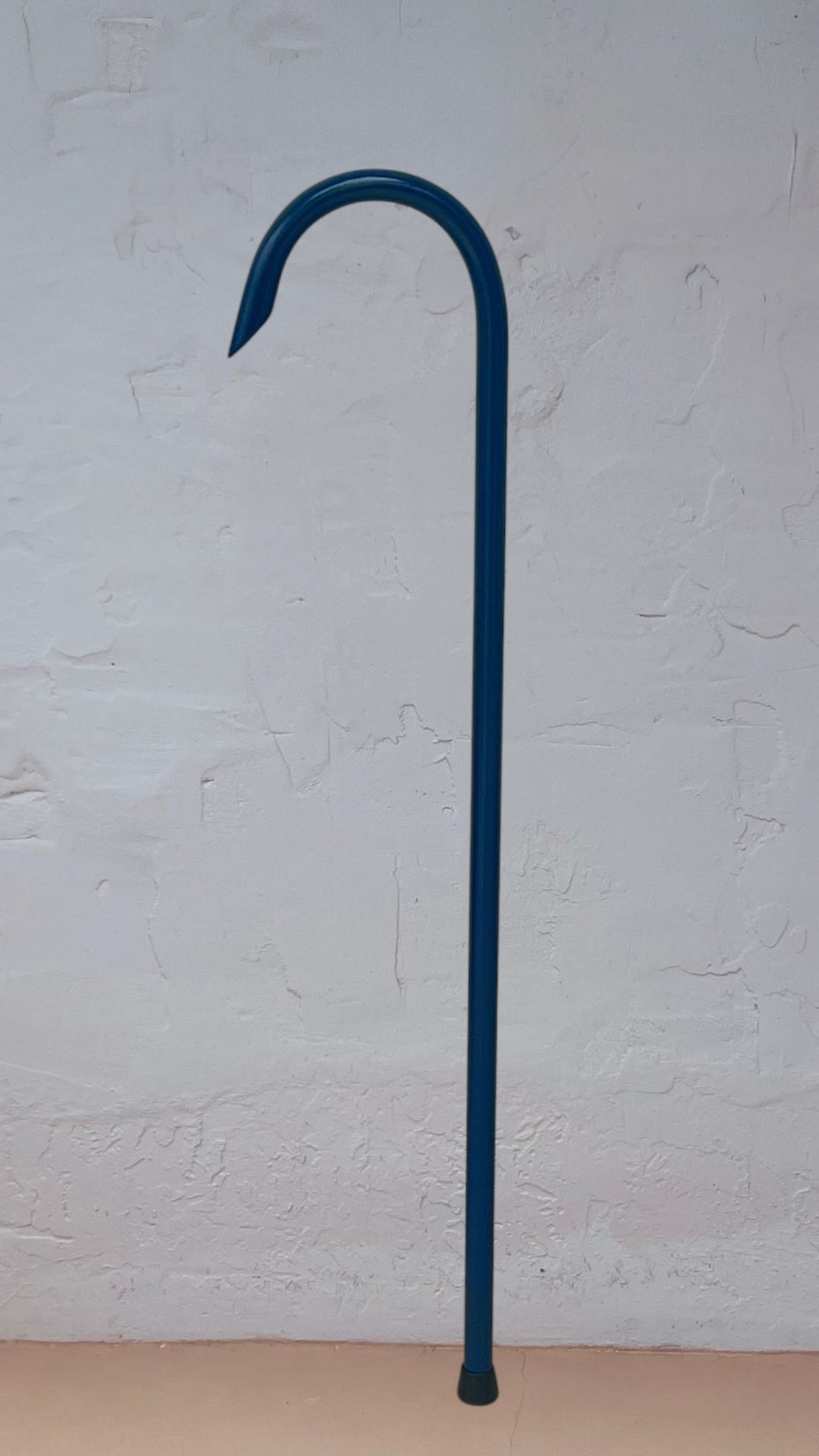 Kombat Cane 1 Blue Final kombat Hickory Round 7/8"/ Blue/ MKS 002/ Walking Cane - Image 1