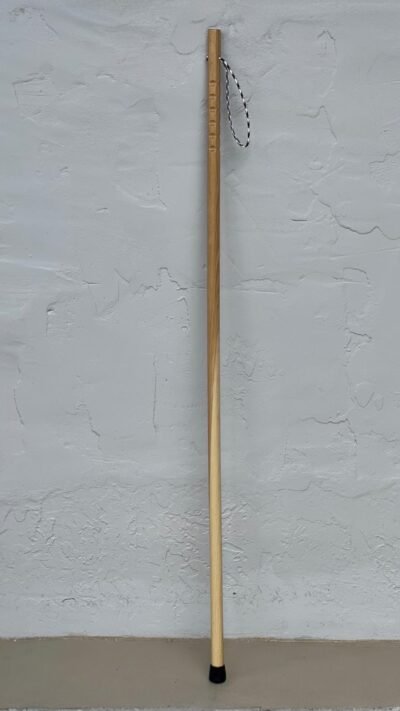 Hickory Walking Staff 52 inch Sierra Tracker round 1 inch natural color for martial arts training