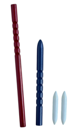 Combo 005 - Escrima Red + Nasty Blue + Yawara White