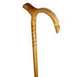 HICKORY Octag 1"/Eagle Horn/Phenom Palm Rest/Grips/ Rumble Strip/36''/MR 028/Walking Cane - Image 2