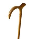 HICKORY Octag 1"/Eagle Horn/Phenom Palm Rest/Grips/ Rumble Strip/36''/MR 028/Walking Cane - Image 3