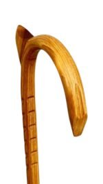 HICKORY Octag 7/8"/Gladiator Horn/Claws Palm Rest/Grips/Rumble Strip/36''/MR 030/Walking Cane