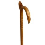 HICKORY Octag 1''/Eagle Horn/ Wings Palm Rest/Rumble/Natural/ 36''/MR 018/Walking Cane - Image 2