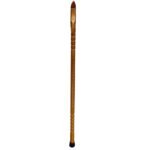 HICKORY Octag 1''/Eagle Horn/ Wings Palm Rest/Rumble/Natural/ 36''/MR 018/Walking Cane - Image 5