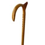 HICKORY 1'' Round/Staff Horn/Claws Palm Rest/Grips/Natural/ 36''/MR 019/Walking Cane - Image 3
