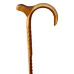 HICKORY Octag 1''/King Horn/Phenom Palm Rest/Shark's Teeth/Natural/36''/MR 021/Walking Cane