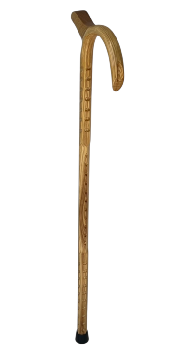 Hickory Walking Cane Octagonal American Wood