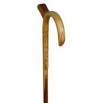 HICKORY Octag 1''/Mister Horn/Phenom Palm Rest/Grips/Rumble/Shark's Teeth/Natural/36''/MR 023/Walking Cane - Image 2