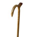 HICKORY 1''Octag/ Eagle Horn/Phenom Palm Rest/Grips/ Rumble/Natural/ 36''/MR 024/Walking Cane - Image 3