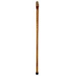 HICKORY 1''Octag/Mister Horn/Phenom Palm Rest/Grips/ Triple Rumble/Shark's Teeth/ Natural/36''/MR 025/Walking Cane - Image 4