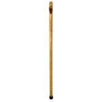HICKORY 1'' Octag/Mister Horn/Diamond Palm Rest/Grips/Triple Rumble/Shark's Teeth/Natural/36''/MR 026/Walking Cane - Image 4