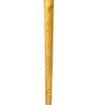 HICKORY 1'' Octag/Mister Horn/Diamond Palm Rest/Grips/Triple Rumble/Shark's Teeth/Natural/36''/MR 026/Walking Cane - Image 6