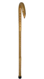 HICKORY 1'' Octag /Inside Cut Horn/ Grips/Natural/MR 040/Walking Cane