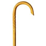 HICKORY 1'' Octag /Inside Cut Horn/ Grips/Natural/MR 040/Walking Cane