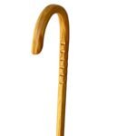 HICKORY 1'' Octag /Inside Cut Horn/ Grips/Natural/MR 040/Walking Cane - Image 3
