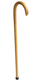 OAK Round 1"/ Mister Horn/Natural/ Grips/MR 033/Walking Cane