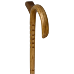 OAK 1'' Round/Mister Horn/Phenom Palm Rest/Grips/Natural/MR 042/Walking Cane - Image 3