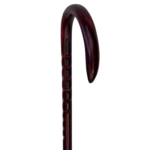 OAK 7/8'' Round/king Horn/Grips/Crimson/MR 045/Walking Cane - Image 3